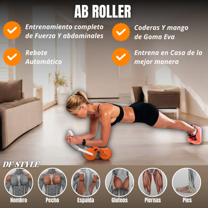 AB Roller™- Rodillo Abdominal con Rebote