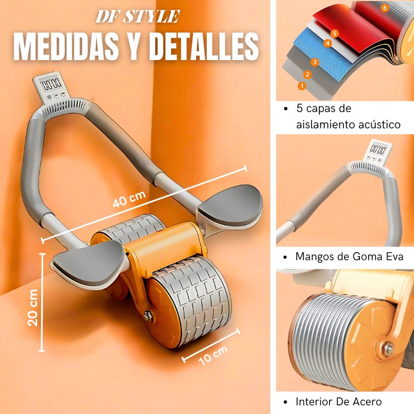 AB Roller™- Rodillo Abdominal con Rebote