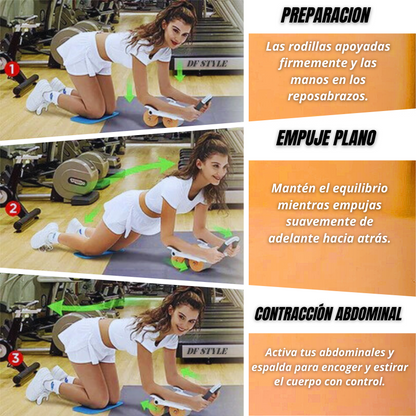 AB Roller™- Rodillo Abdominal con Rebote