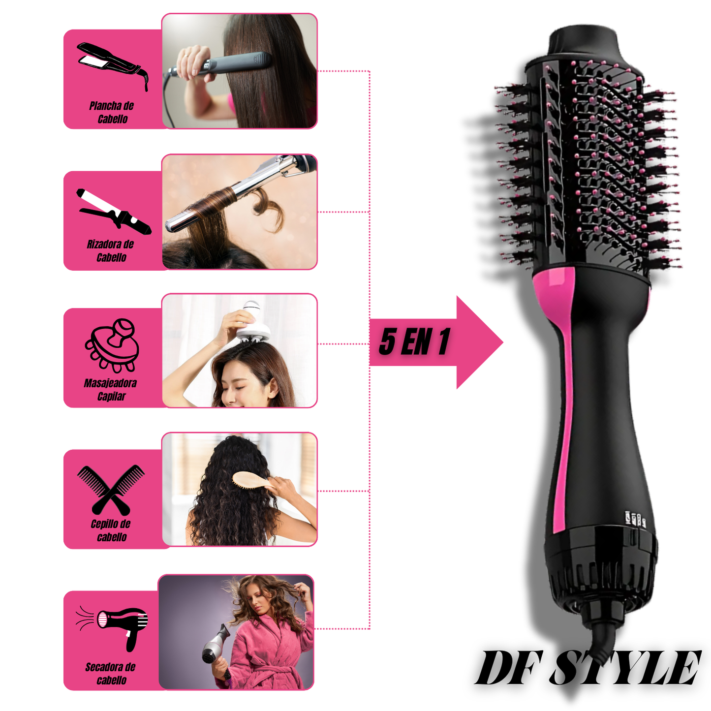 CEPILLO ALISADOR 5 EN 1 ONE STEP