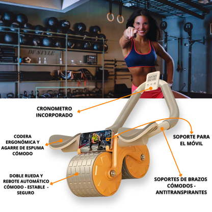 AB Roller™- Rodillo Abdominal con Rebote