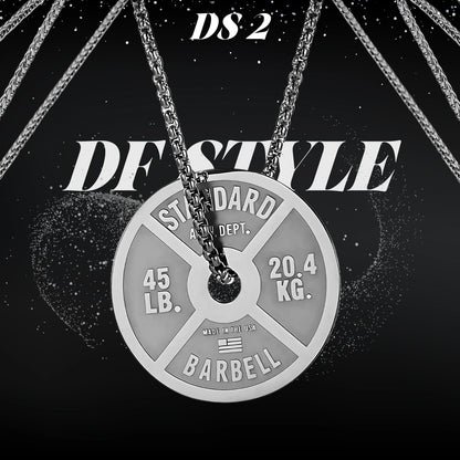 COLLAR FITNESS TITANIO