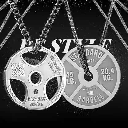 COLLAR FITNESS TITANIO